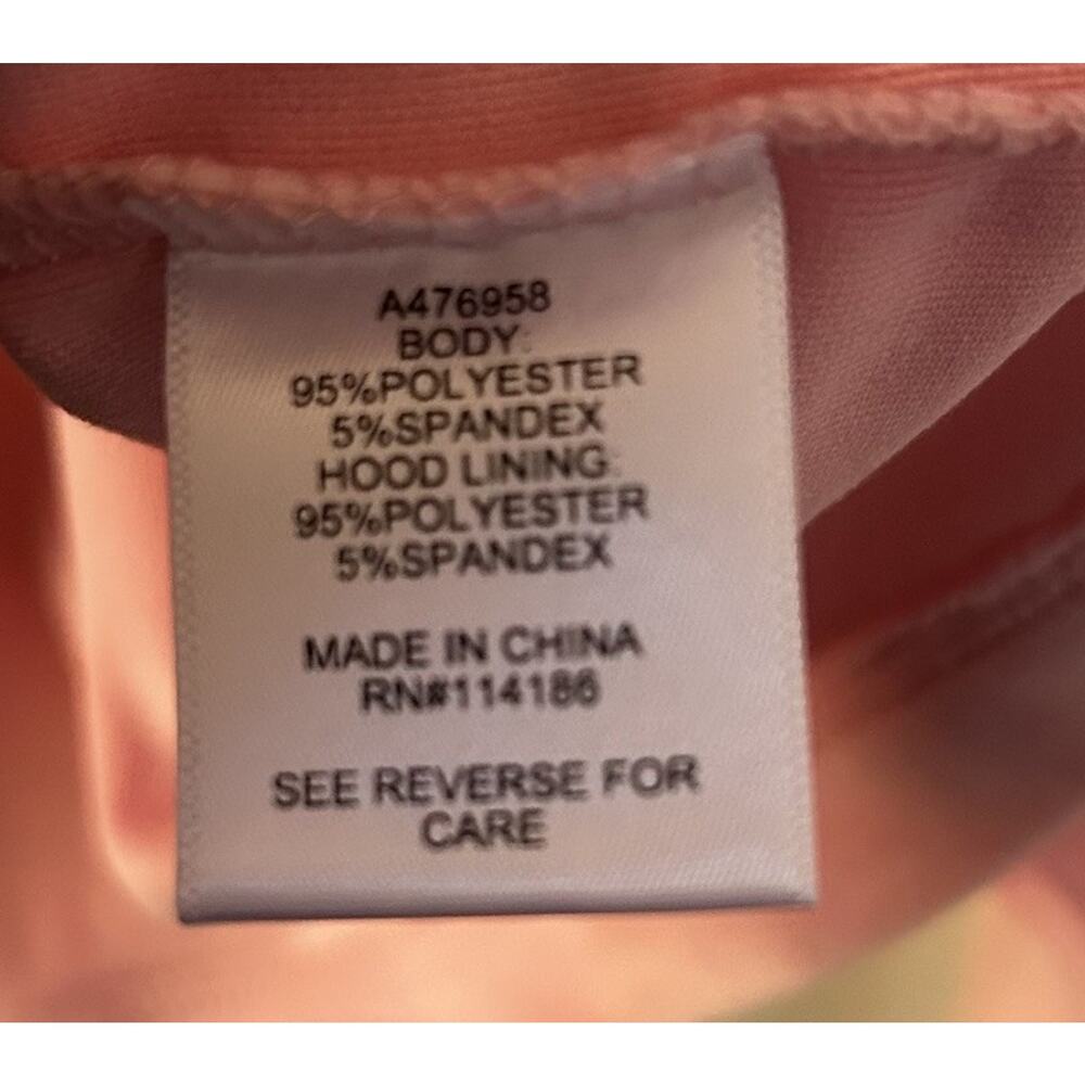 Juicy Couture light pink Crop rhinestone logo hoodie Women's Large - Picture 4 of 4